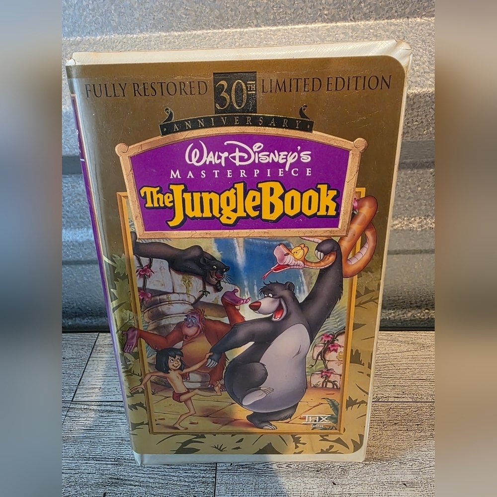 Disney The Jungle Book Gold VHS